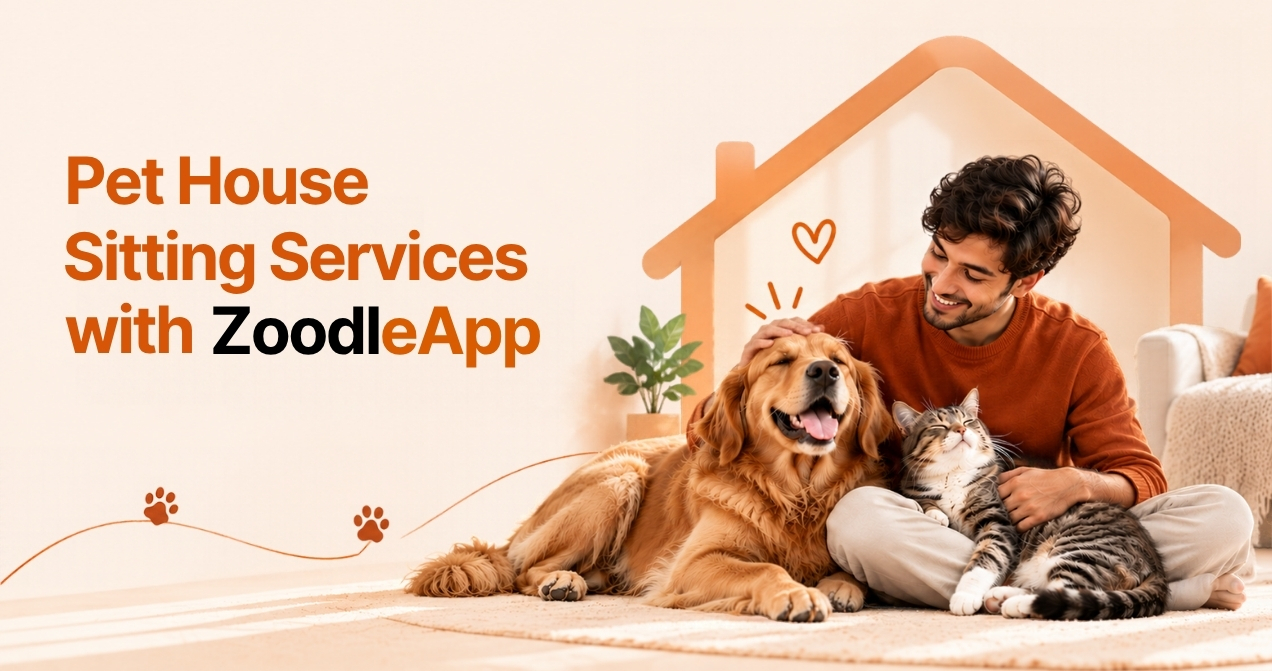 Pet House Sitting Services with ZoodleApp